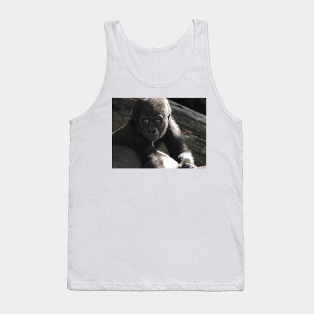 Baby Gorilla Tank Top by kirstybush